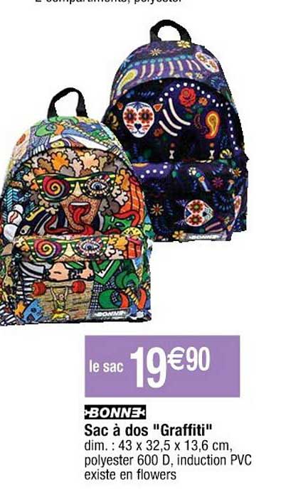 Sac à Dos "graffiti"