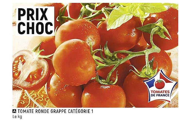 Tomate Ronde Grappe