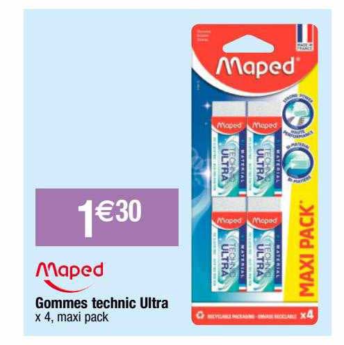 Gommes Technic Ultra Maped