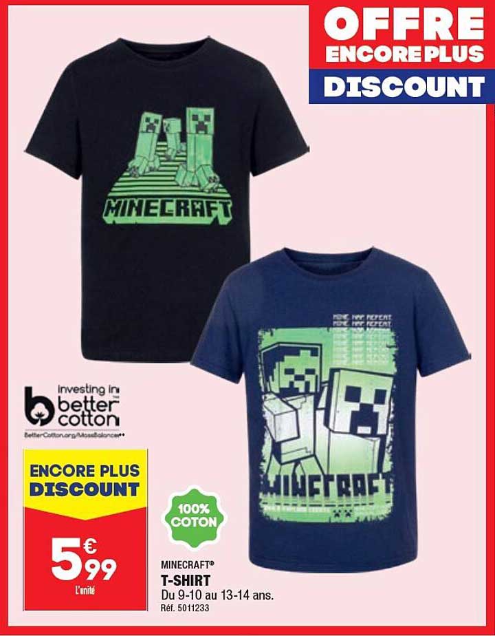 t-shirt minecraft
