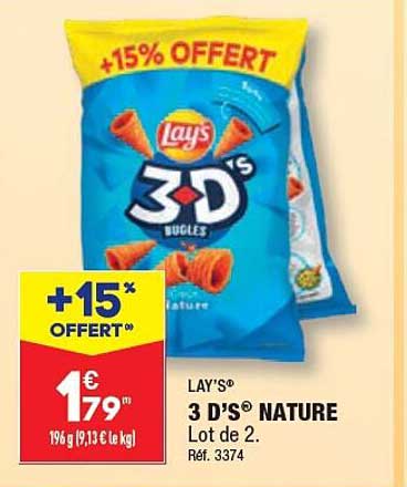 3d's Nature Lay's