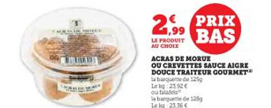 acras de morue ou crevettes sauce aigre douce traiteur gourmet