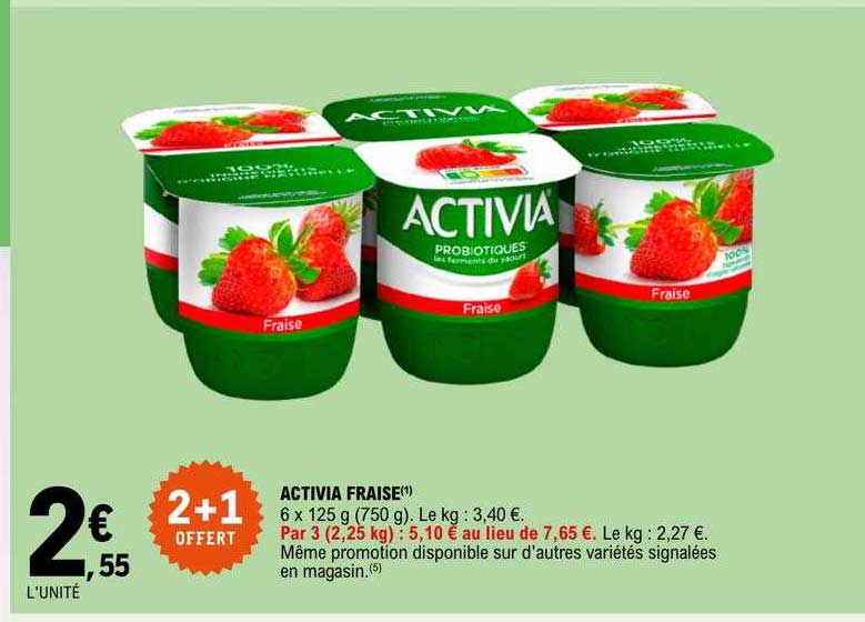 Activia Fraise