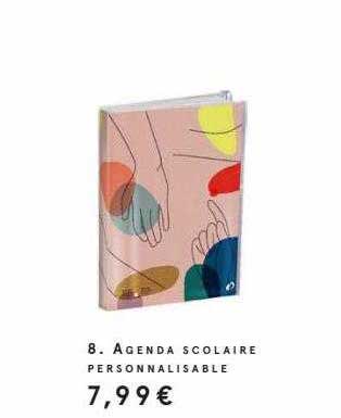Agenda Scolaire Personnalisable