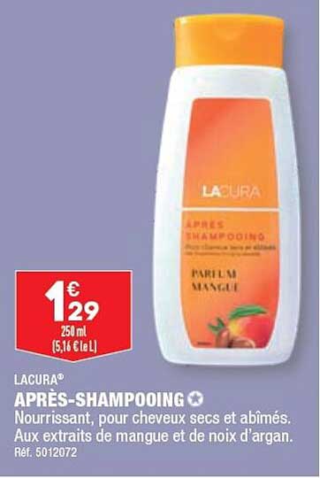 après-shampooing lacura