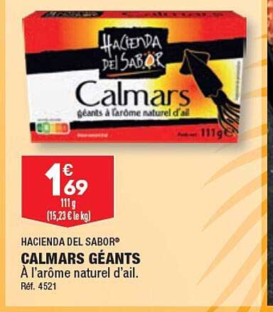 calmars géants hacienda del sabor