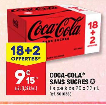 coca-cola sans sucres