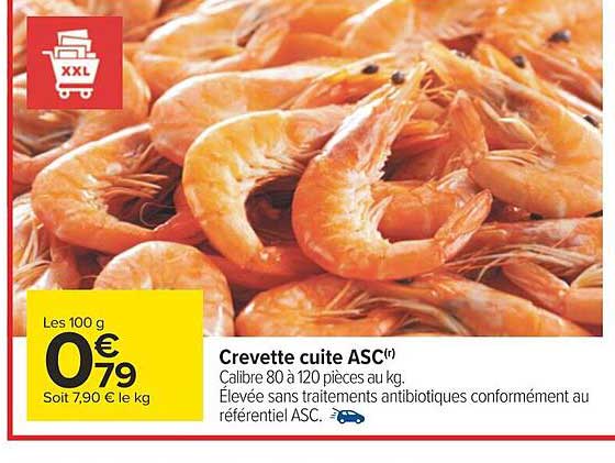 Crevette Cuite Asc