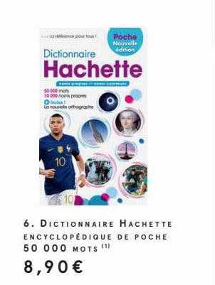 dictionnaire hachette encyclopédique de poche 50000 mots