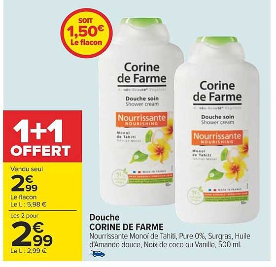 douche corine de farme