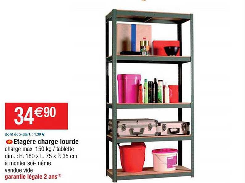étagère charge lourde