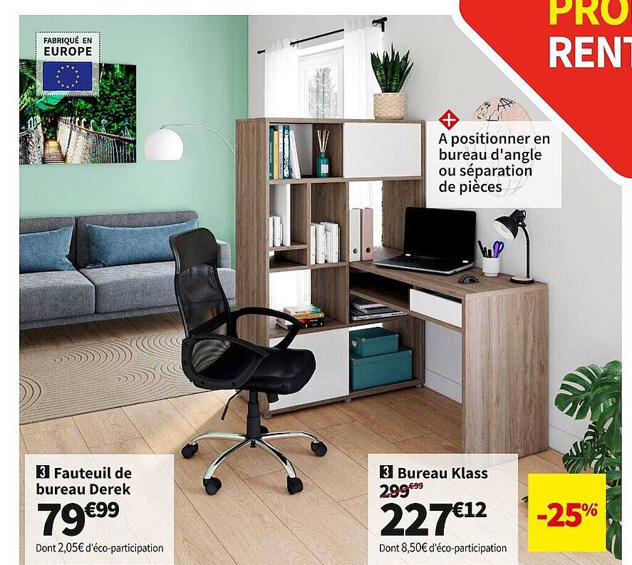 Fauteuil De Bureau Derek, Bureau Klass