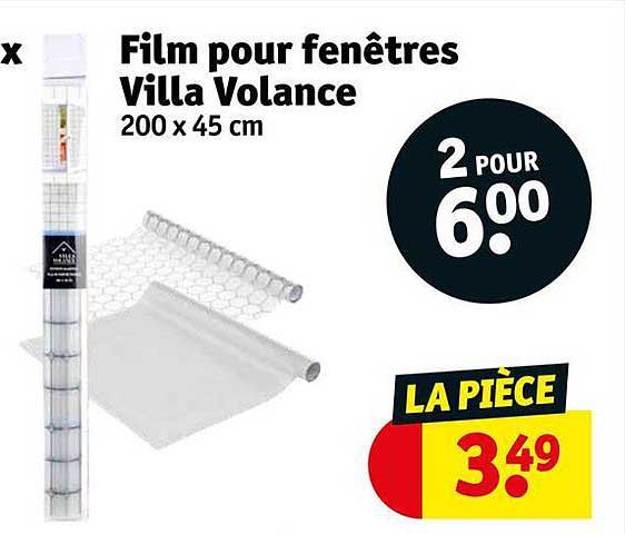 film pour fenêtres villa volance