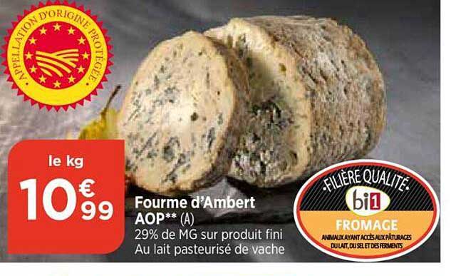 fourme d'ambert aop