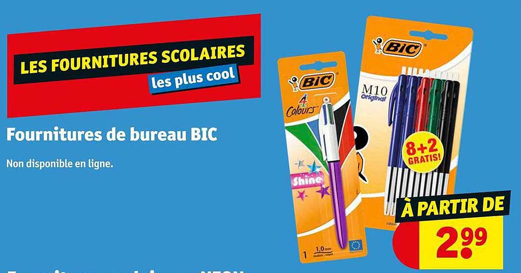 Fournitures De Bureau Bic