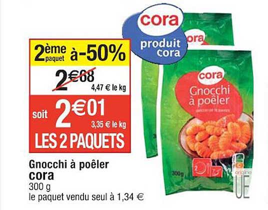 Gnocchi à Poêler Cora
