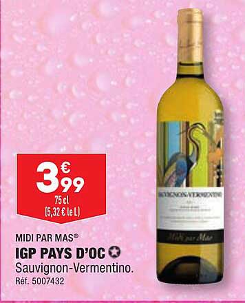 igp pays d'oc midi par mas