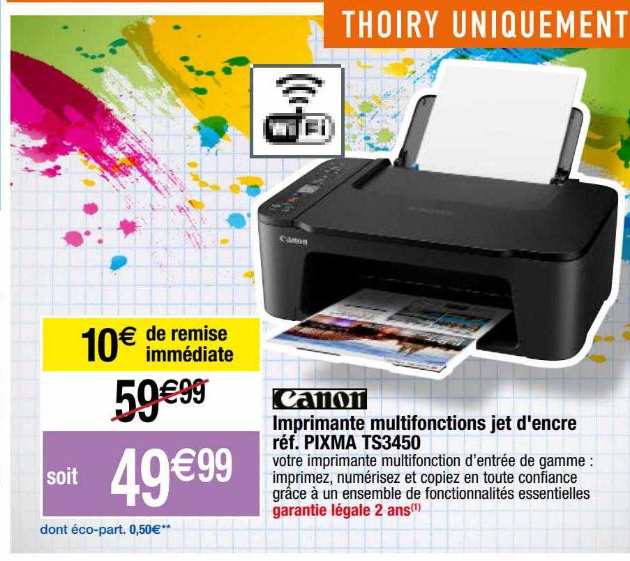 imprimante multifonctions jet d'encre canon