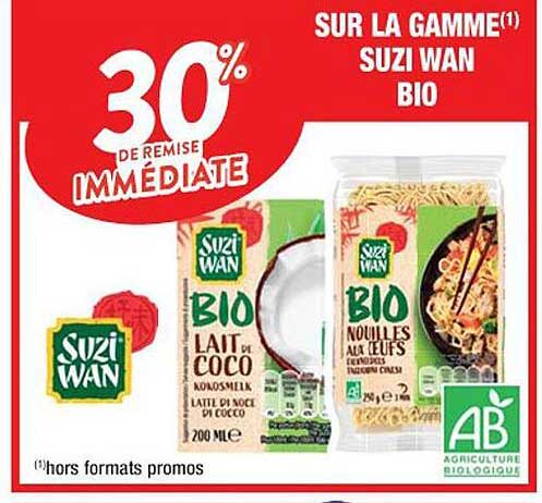 la gamme suzi wan bio