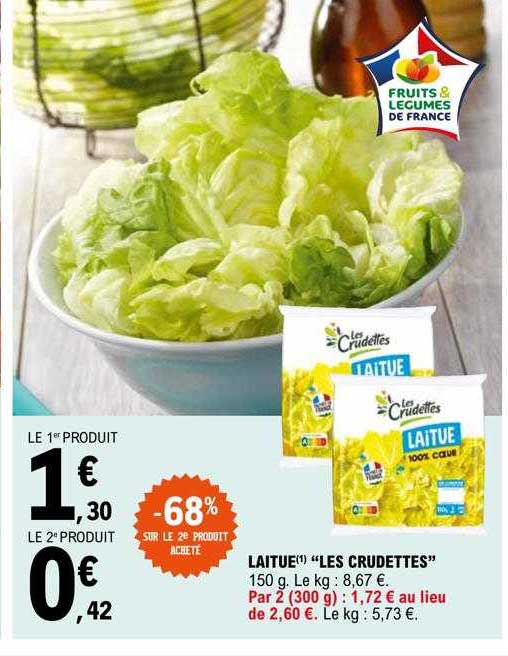 Laitue "les Crudettes"