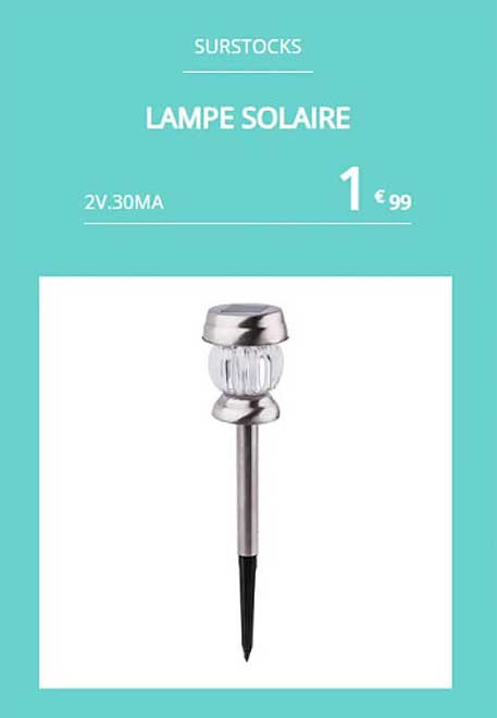 Lampe Solaire