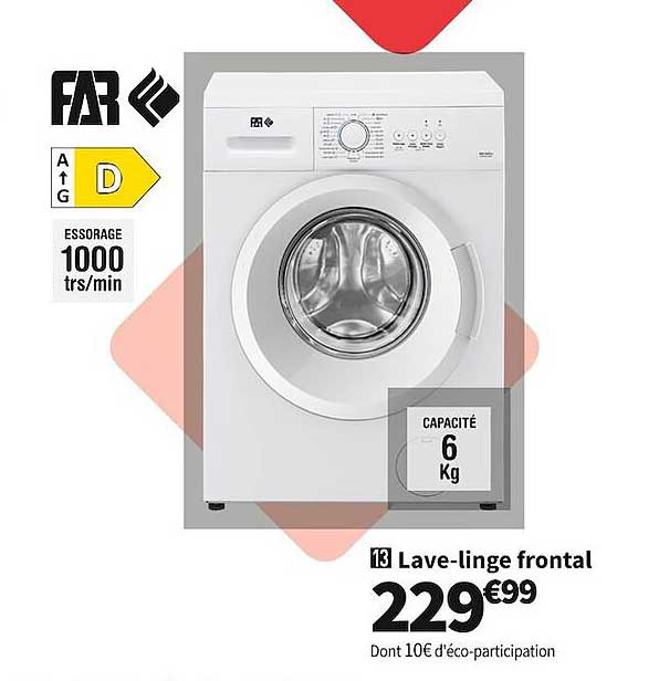 lave-linge frontal far