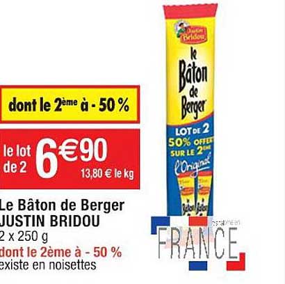 Le Bâton De Berger Justin Bridou