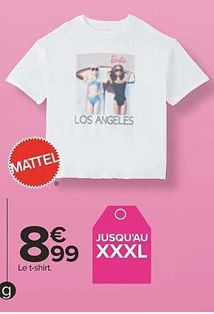 le t-shirt mattel