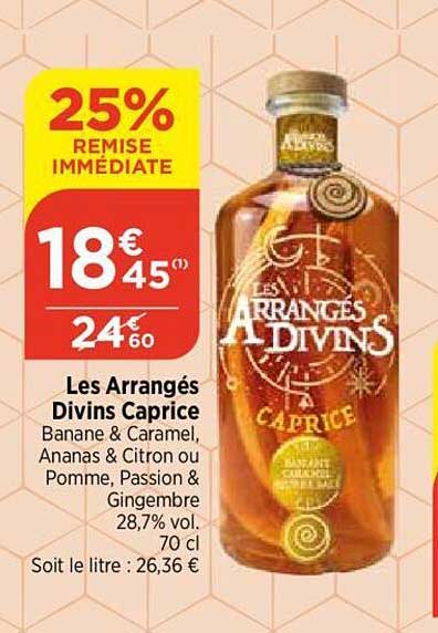 les arrangés divins caprice