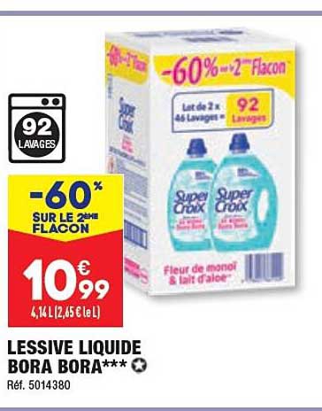 Lessive Liquide Bora Bora