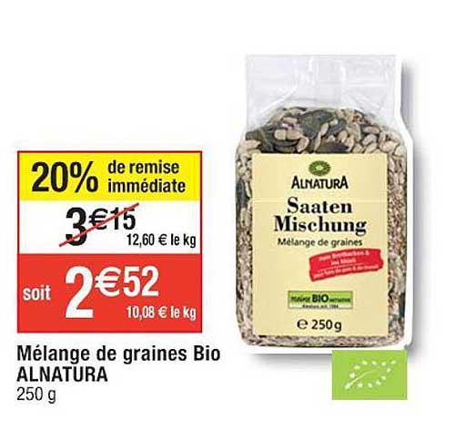 Mélange De Graines Bio Alnatura