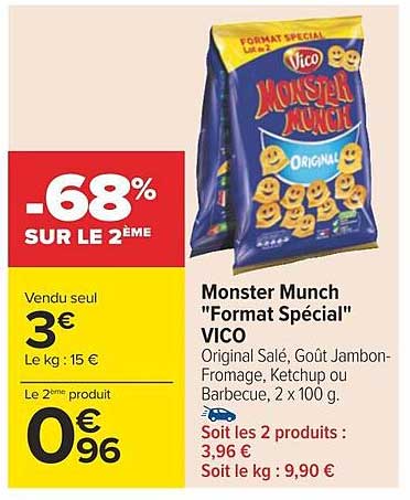 monster munch "format spécial" vico