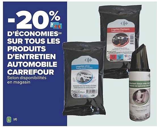 produits d'entretien automobile carrefour