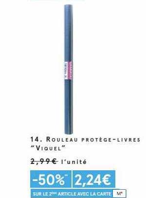 rouleau protège-livres "viquel"