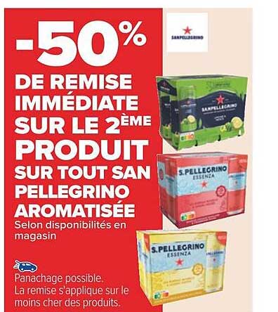 san pellegrino aromatisée