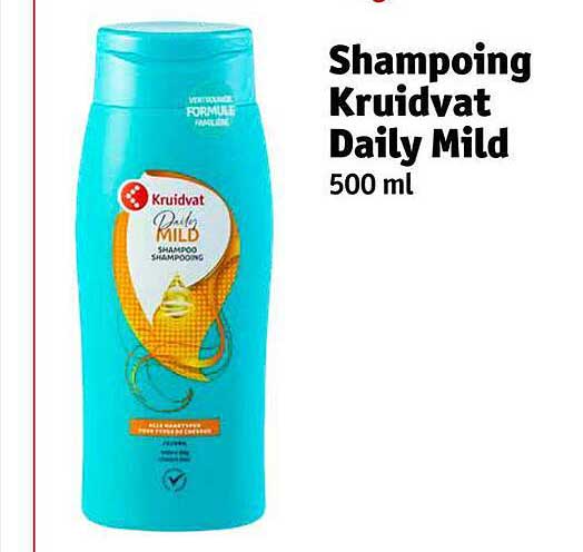 shampoing kruidvat daily mild