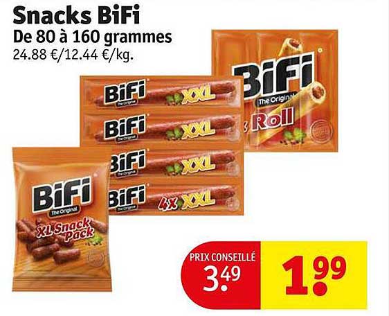 Snacks Bifi
