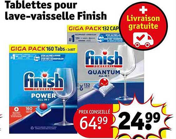 Tablettes Pour Lave-vaisselle Finish