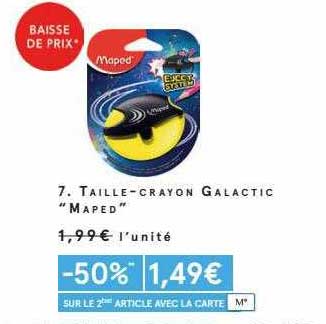 taille-crayon galactic "maped"