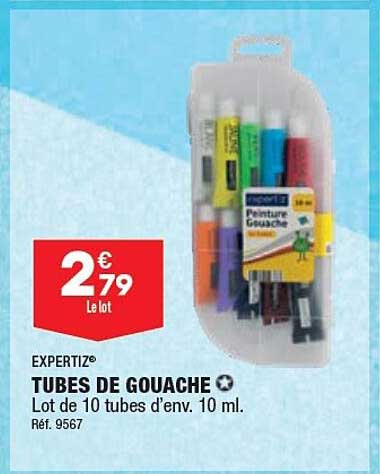 Tubes De Gouache Expertiz
