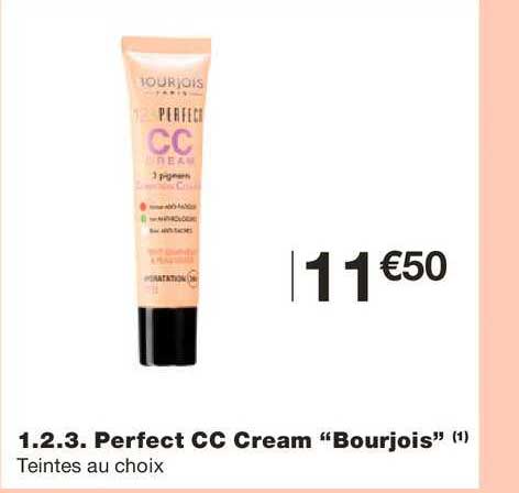 1.2.3. perfect cc cream bourjois
