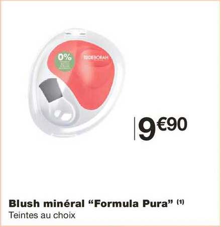 blush minéral formula pura