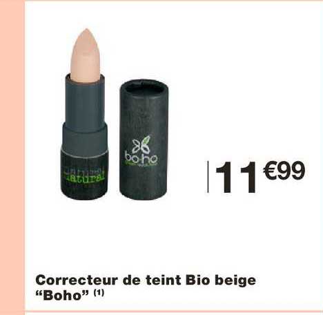 Correcteur De Teint Bio Beige Boho