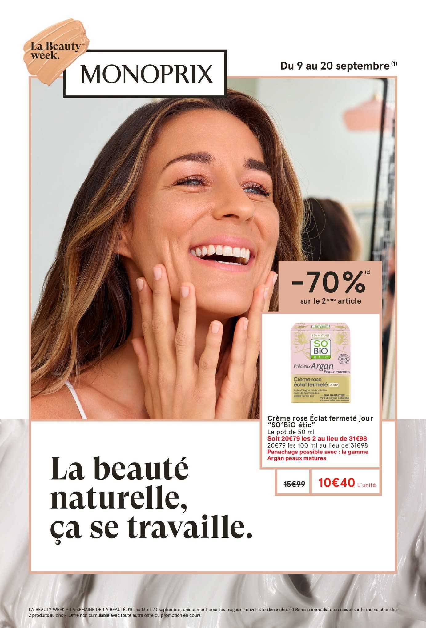 crème rose éclat fermeté jour so'bio étic