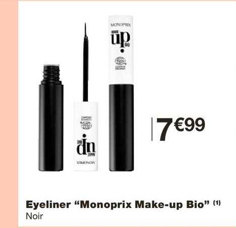 eyeliner monoprix make up bio