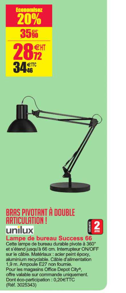 Lampe De Bureau Success 66