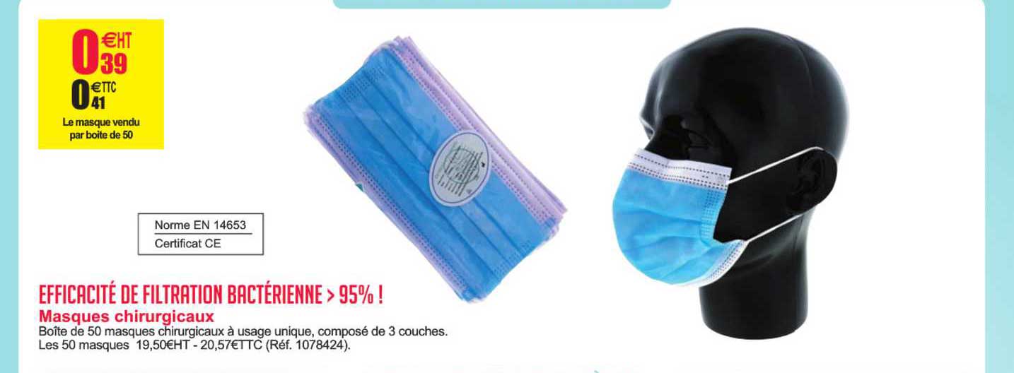 masques chirurgicaux