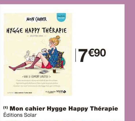 mon cahier hygge happy thérapie