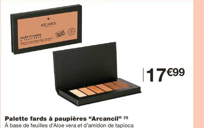palette fards à paupières arcancil