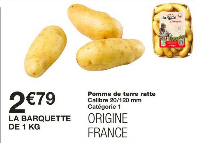 pomme de terre ratte